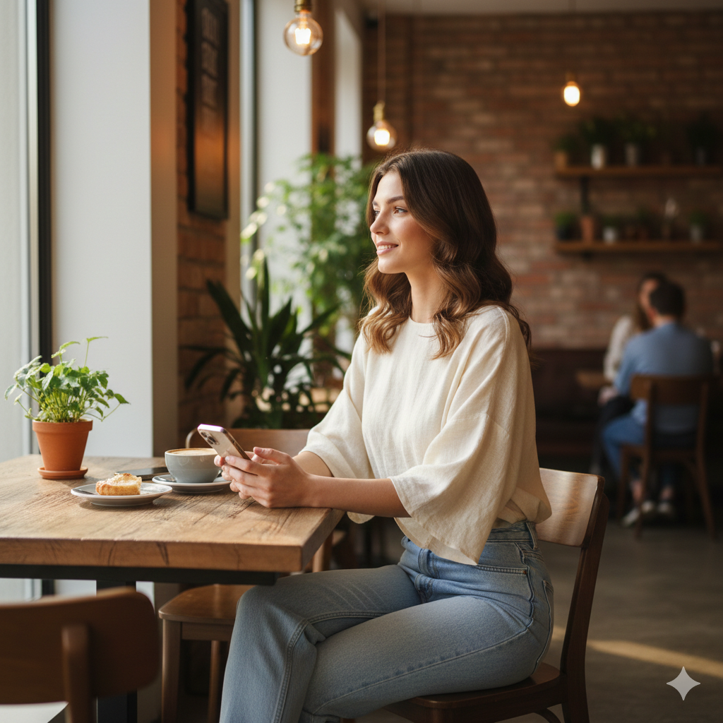 Café Style Modern Outfit