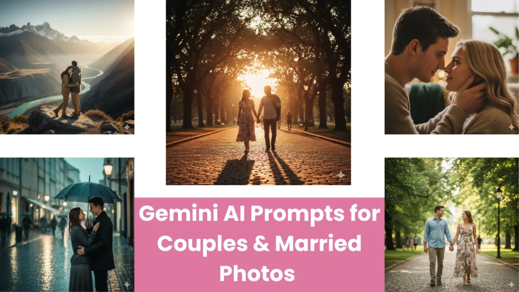 Gemini AI Prompts for Couples & Married Photos