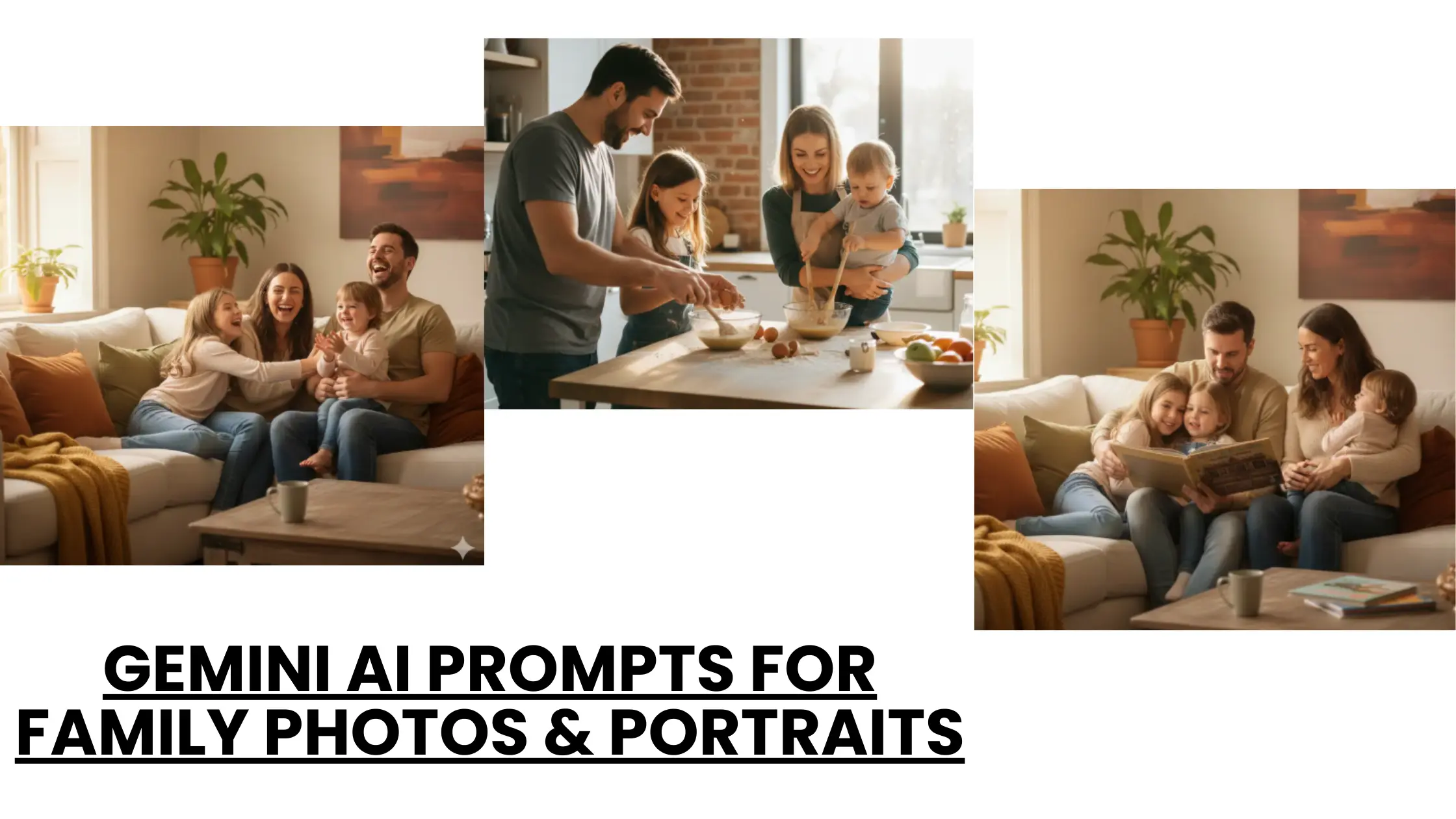 Gemini AI Prompts for Family Photos & Portraits
