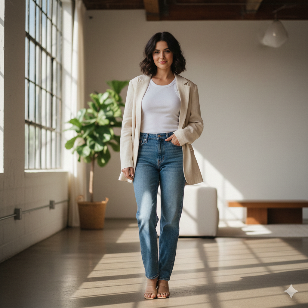 Independent Modern Girl Look