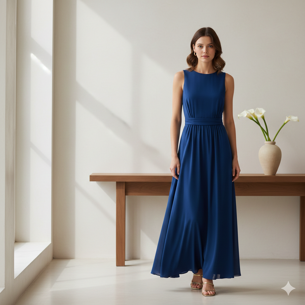 Indoor Modern Dress Look