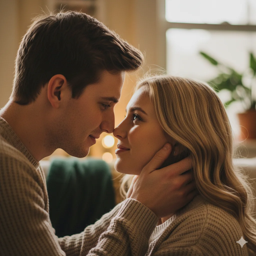 Intimate Couple Moment