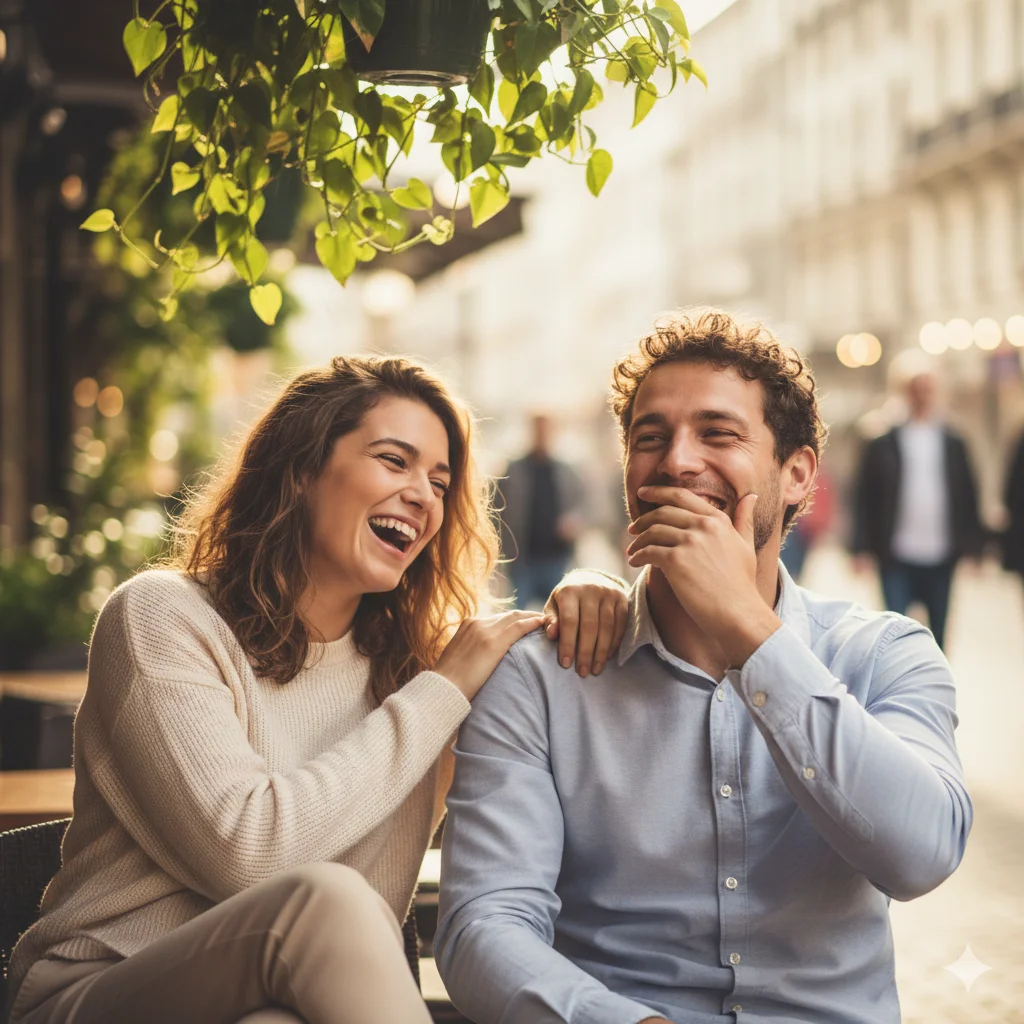 Best Friends Candid Photo