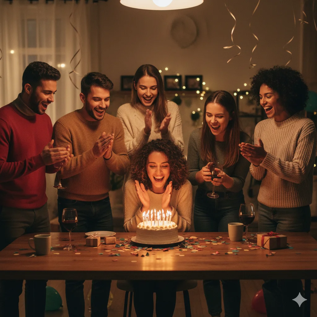 Birthday Celebration with Friends