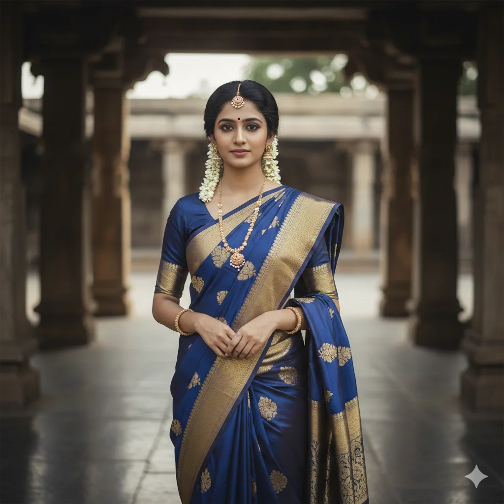 Classic Saree Portrait