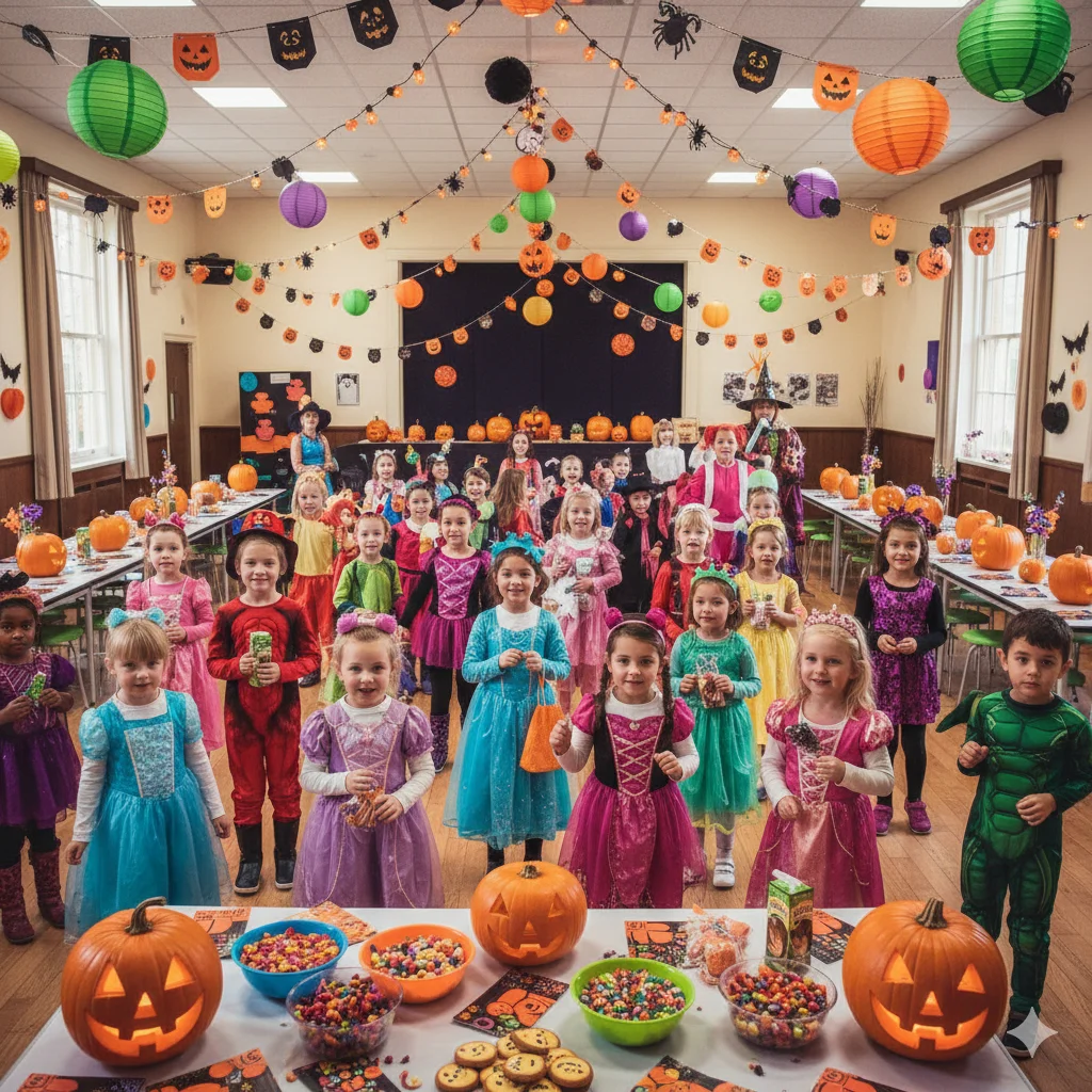 Cute Halloween Kids Party Prompt