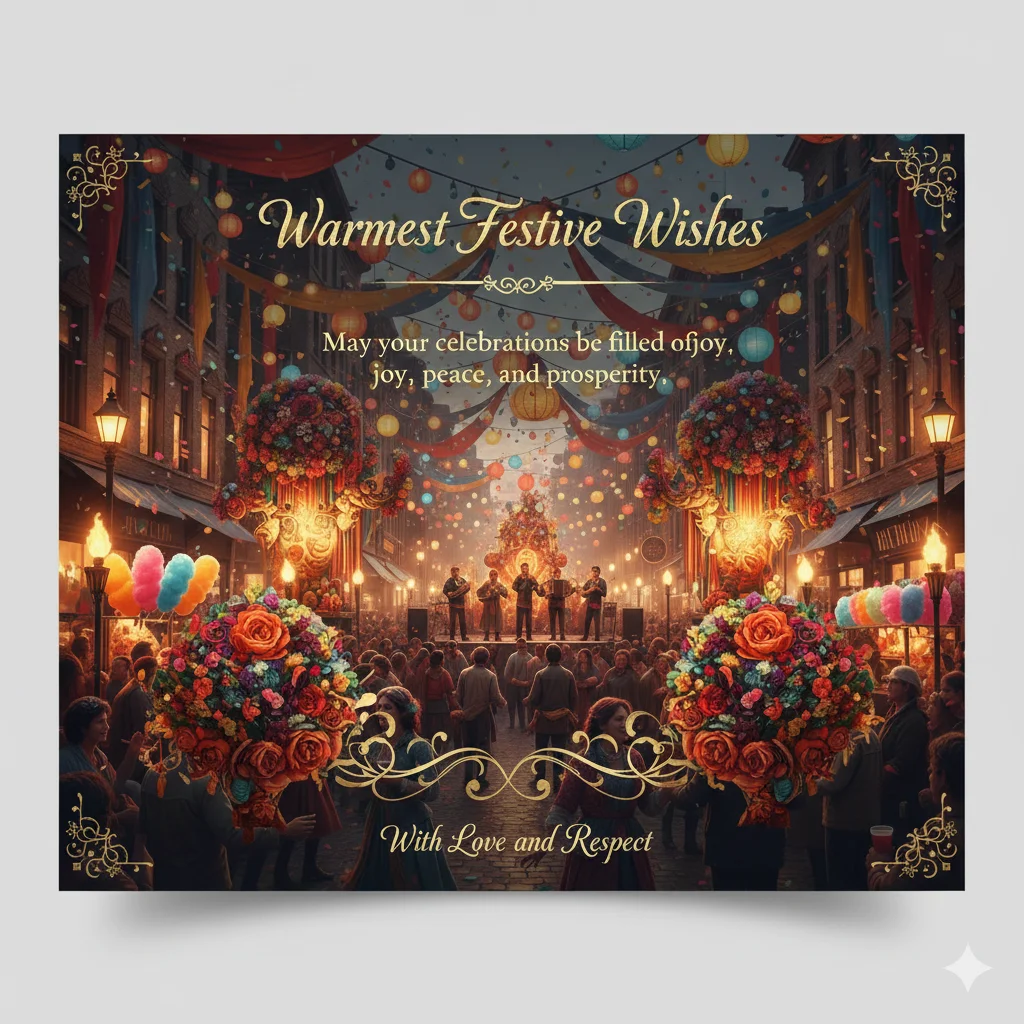 Festival Greeting Card Prompt
