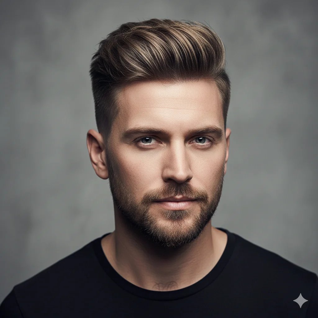 High Fade with Texture