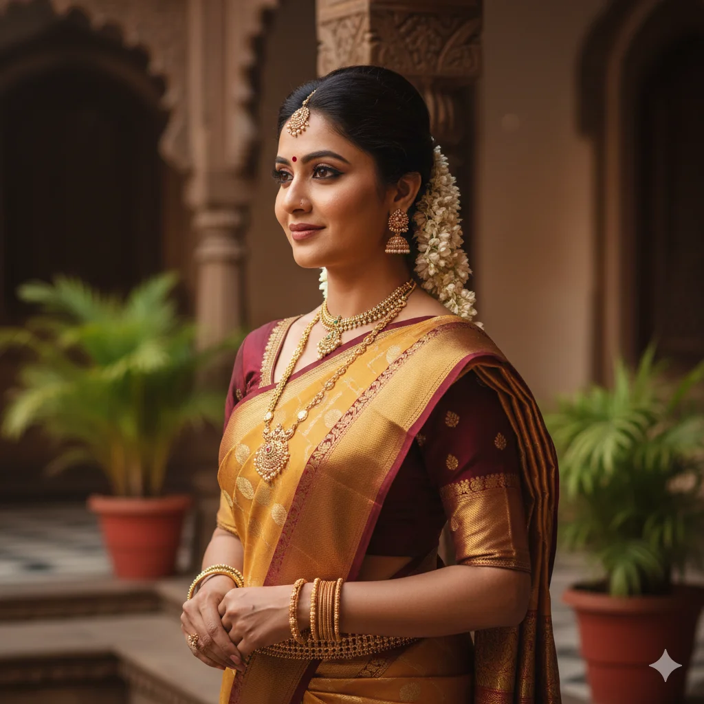 Indian Traditional Women Photoshoot Prompt