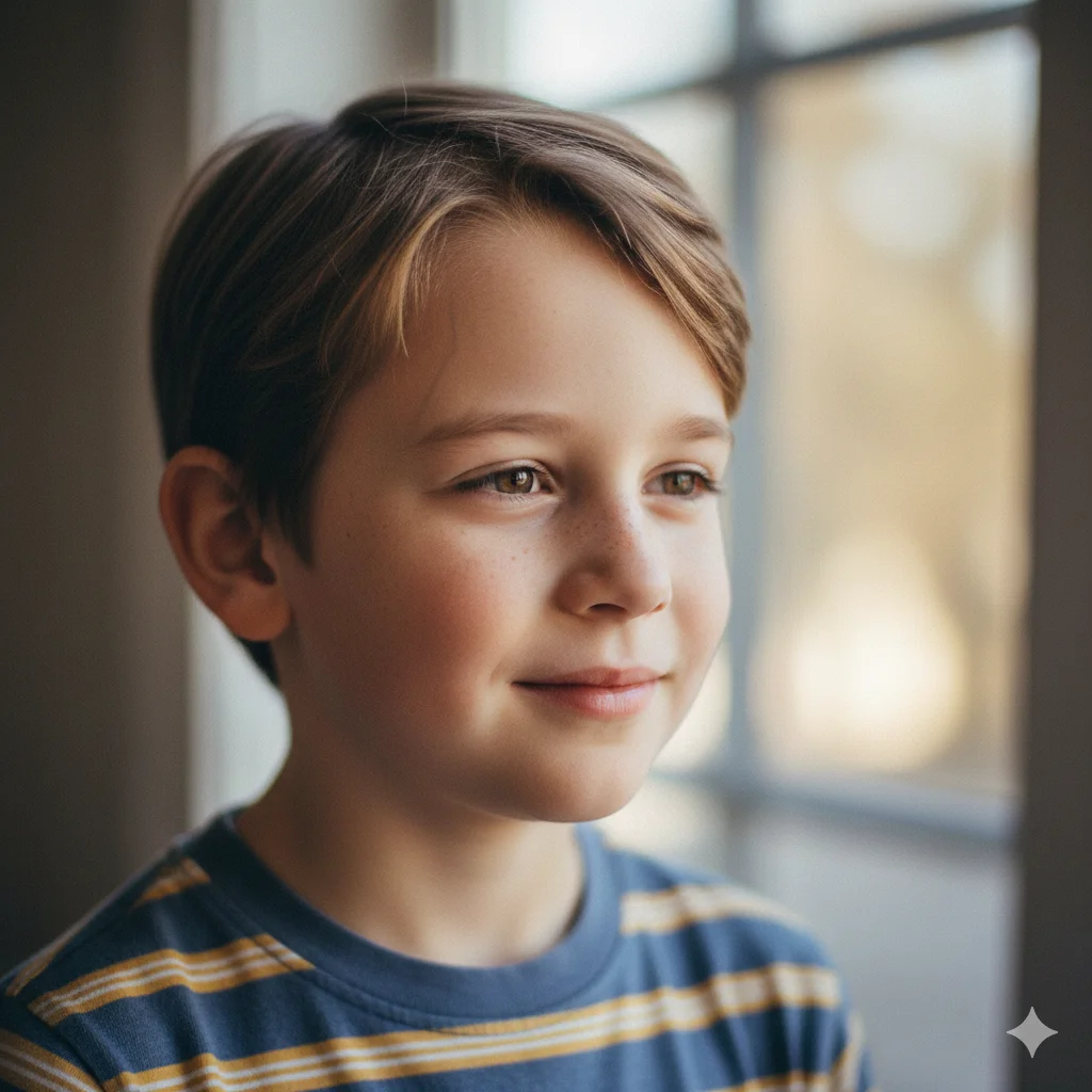 Natural Portrait Prompt for Small Boys