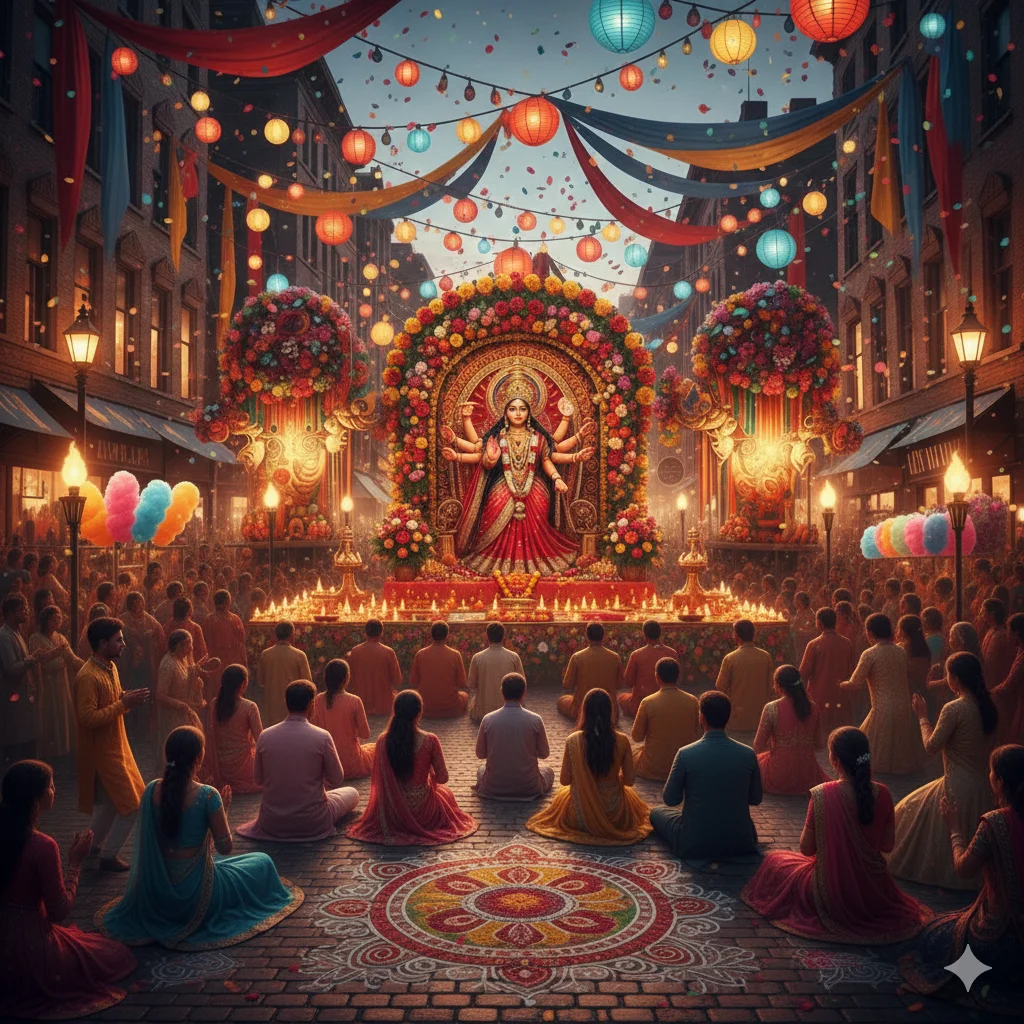 Navratri Devi Blessing Prompt