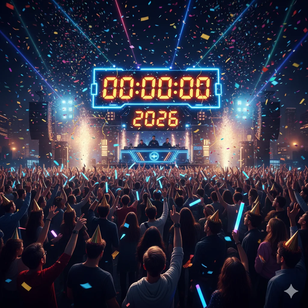 New Year 2026 Countdown Party Prompt