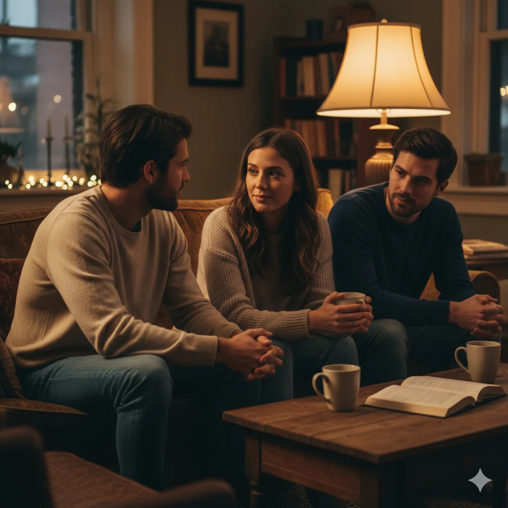 Quiet Friends Moment