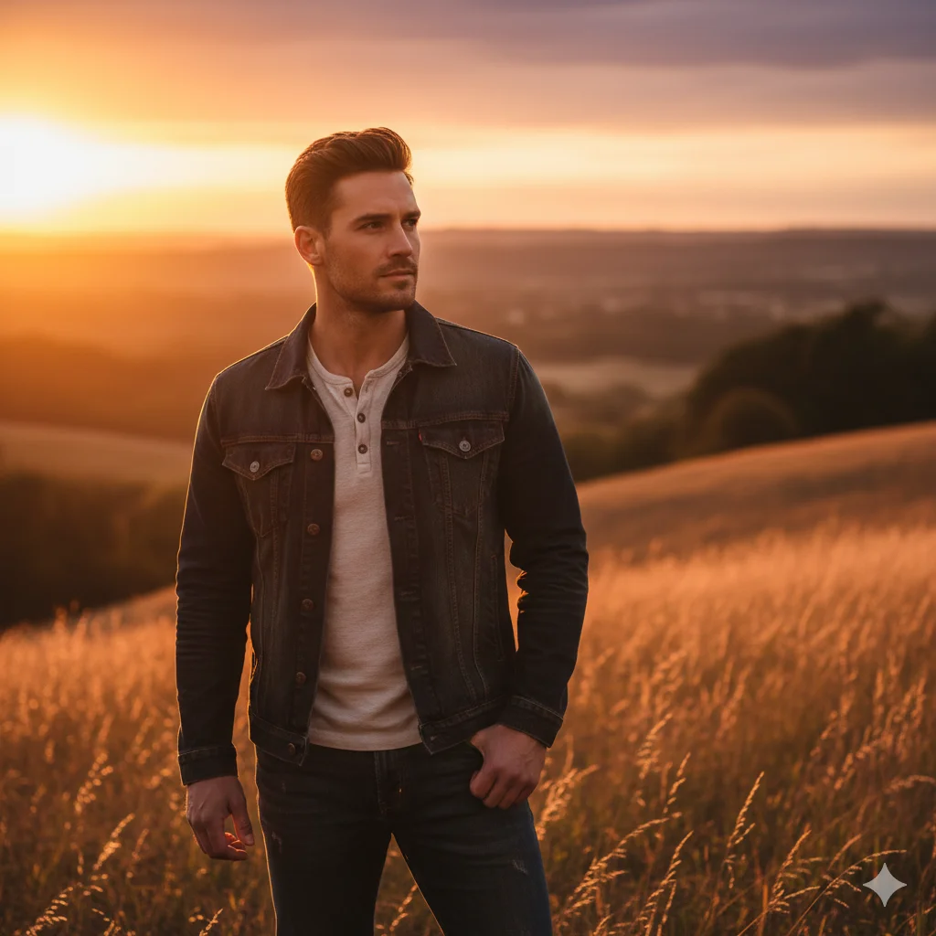 Sunset Men’s Portrait