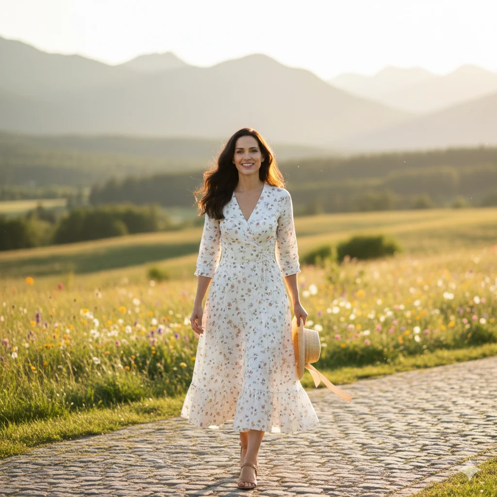 Travel & Lifestyle Women Photoshoot Prompt